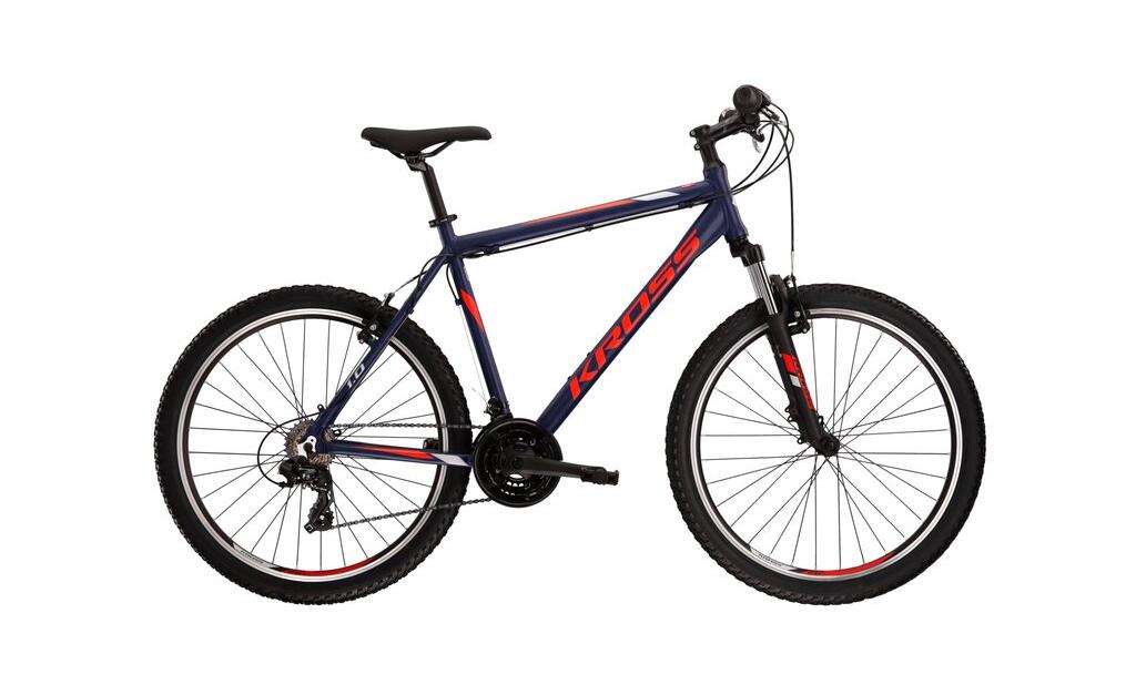 Bicykel KROSS Hexagon 1.0 26 2024, black/red, M 19