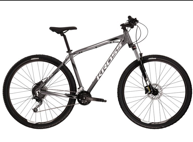 Horský bicykel Kross Hexagon 7.0 29"  grafitová/biela/čierna, S (17") 2024