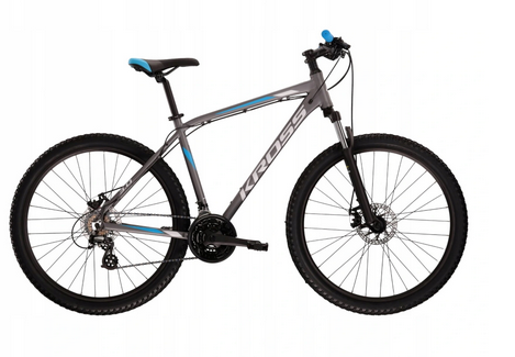 Bicykel Kross Hexagon 3.0 27,5" 2022 Svetlomodrá/Sivá S 17"