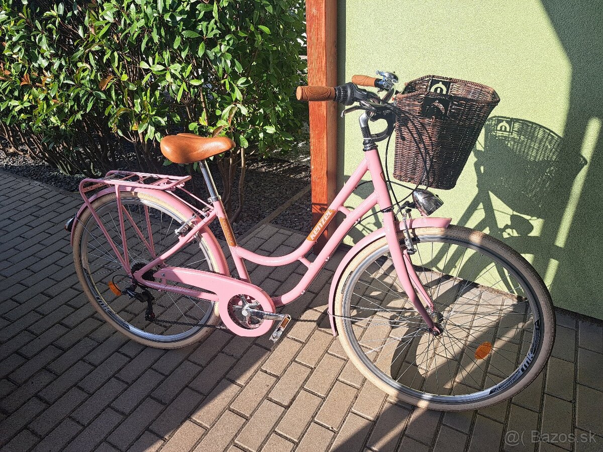 Bicykel Kenzel Nostalgic Deluxe 3spd Staroružová 2022