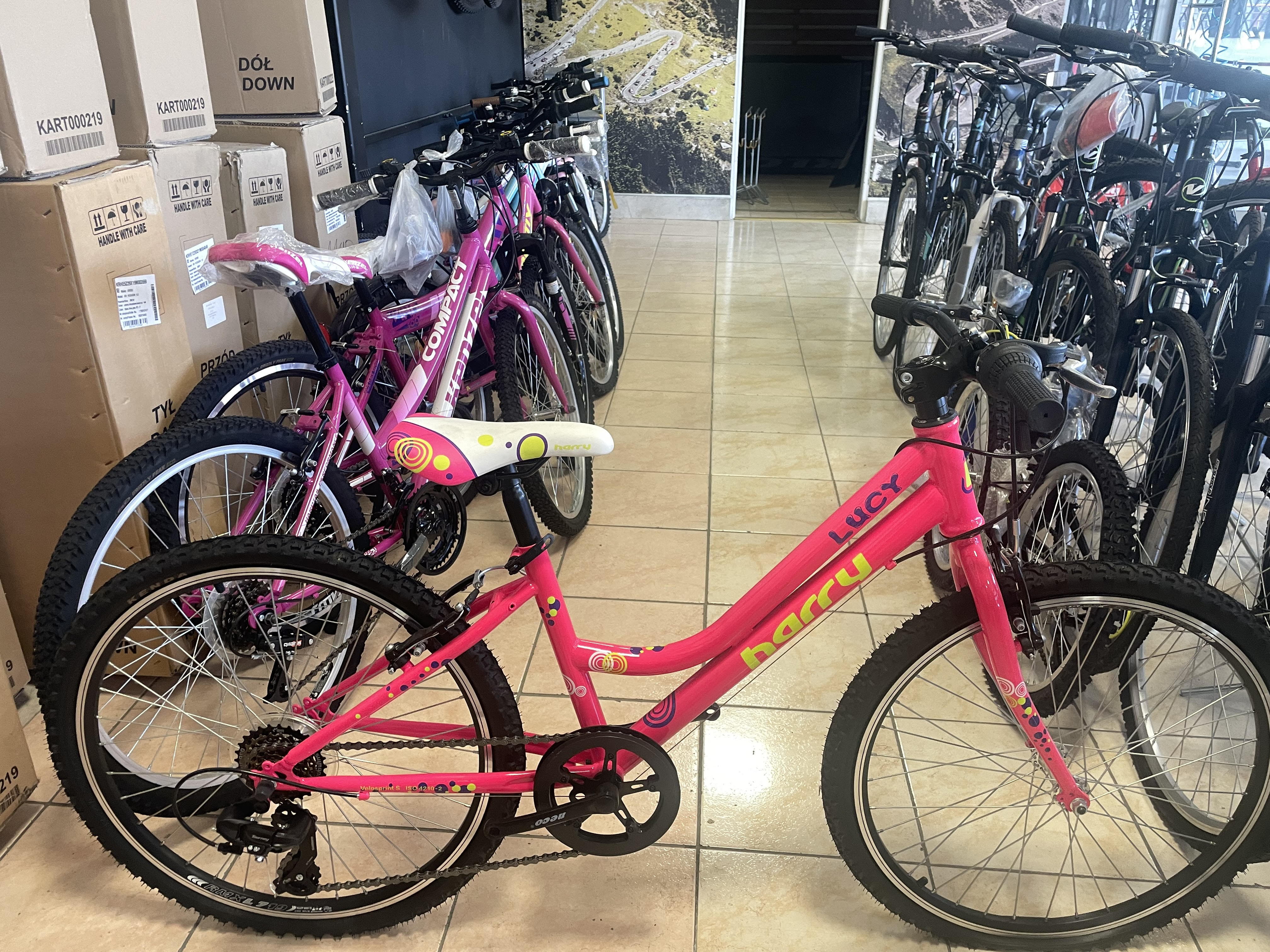 Bicykel Harry Lucy 24 ružový